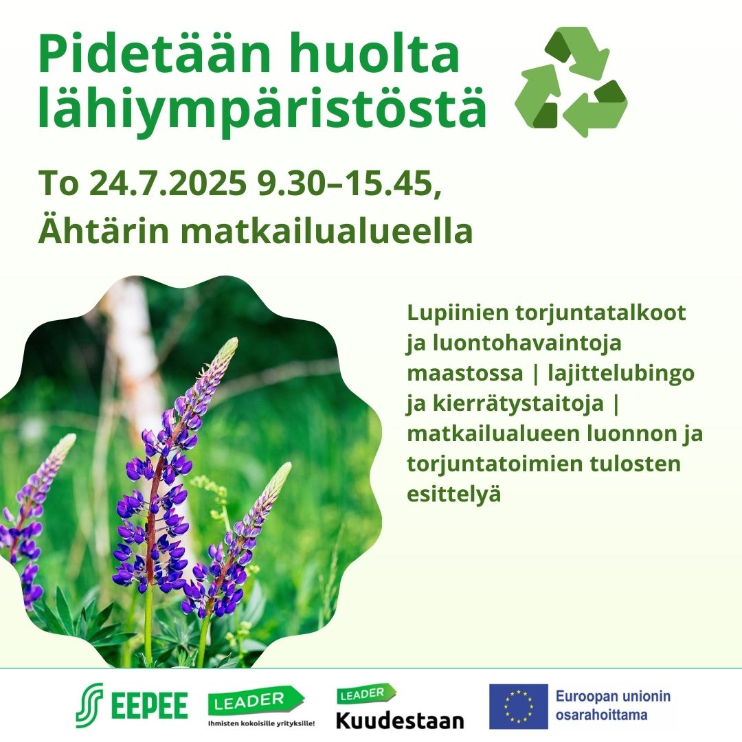 Lähiympäristöpäivä Ähtärissä